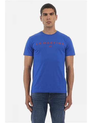 Tričko la martina man t-shirt s s jersey modrá xl