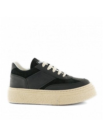Tenisky mm6 6 court platform low top sneakers lace up černá 40