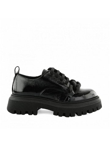 Boty no21 track sole chunky chain embellished shoes lace up černá 40