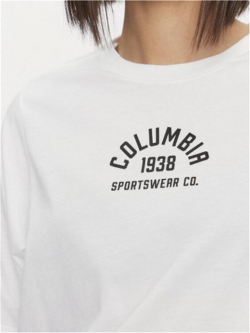 Columbia Funkční tričko North Cascades Relaxed Tee Bílá Regular Fit