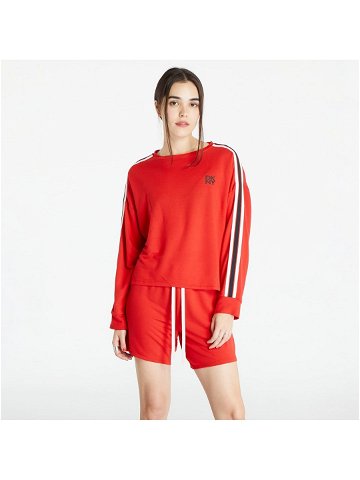 DKNY Pyjama TOP Long Sleeves Sweatshirt Red