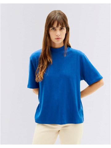 Tričko Thinking MU Klein Blue Hemp Aidin T-Shirt BLUE