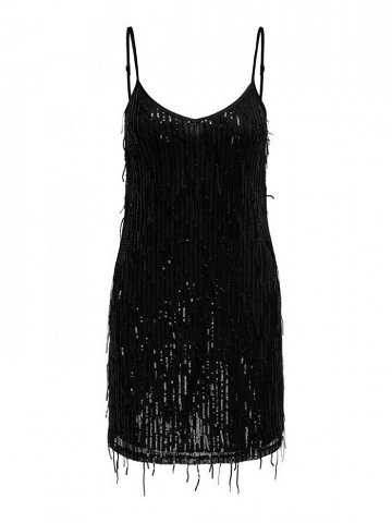 ONLY Koktejlové šaty 15305736 Černá Slim Fit