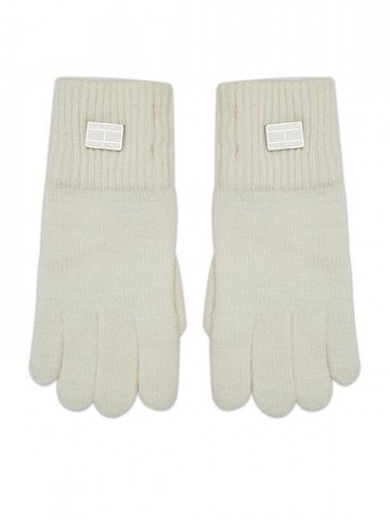 Tommy Jeans Dámské rukavice Tjw Cosy Knit Gloves AW0AW15481 Écru