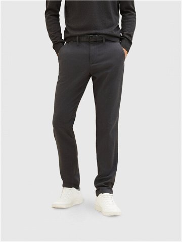Tom Tailor Chino kalhoty 1037547 Černá Slim Fit