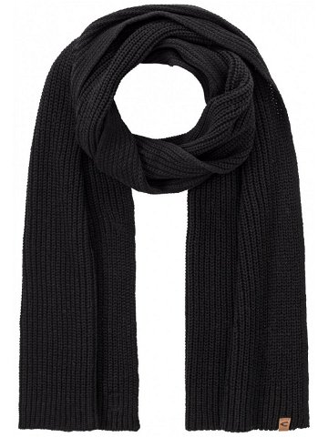 Šála camel active knitted scarf černá none