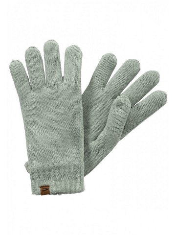 Rukavice camel active knitted gloves zelená s