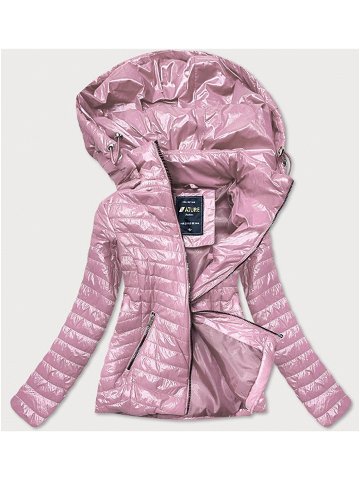 Dámská prošívaná bunda ve špinavě růžové barvě model 16149982 růžová 46 – ATURE