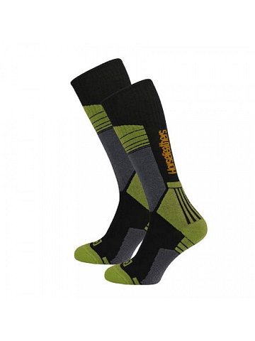 HORSEFEATHERS Snowboardové ponožky Rory Thermolite – iguana GREEN velikost 11 – 13