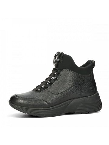 Remonte dámské zateplené kotníkové boty na zip – černé – 41