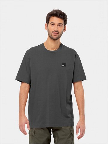 Jack Wolfskin T-Shirt Eschenheimer T 1809092 Černá Regular Fit