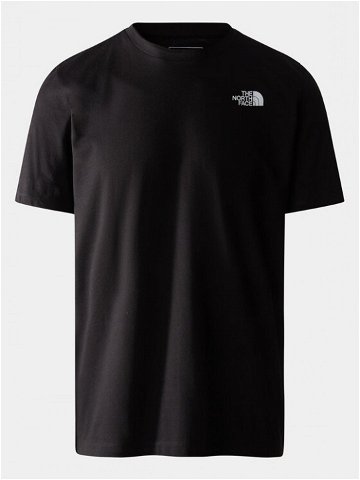 The North Face T-Shirt Foundation Graphic NF0A86XH Černá Regular Fit