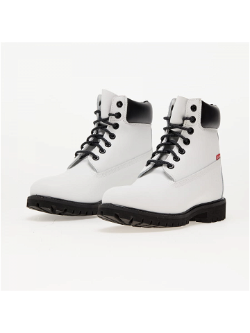 Timberland 6 Inch Lace Up Waterproof Boot White
