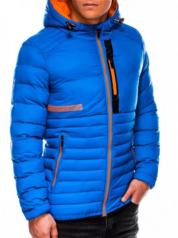 Pánská bunda Ombre Jacket C372 Modrá Velikost L