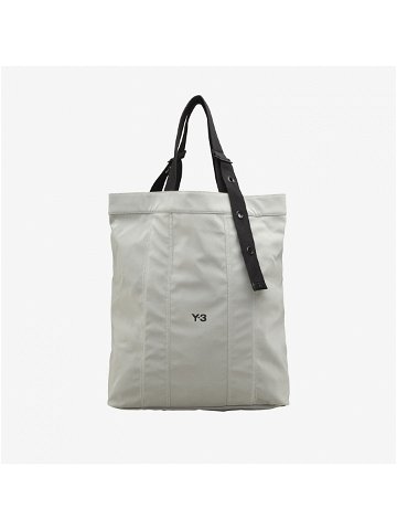 Y-3 Classics Utility Trefoil Tote Bag Talc