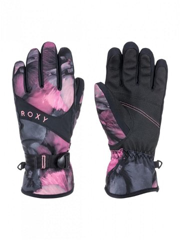 Roxy dámské zimní rukavice Jetty Glov True Black Pansy Pansy Černá Velikost S