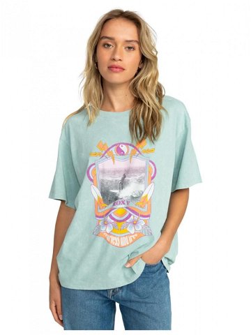 Roxy dámské tričko Girl Need Love A Blue Surf Modrá Velikost S