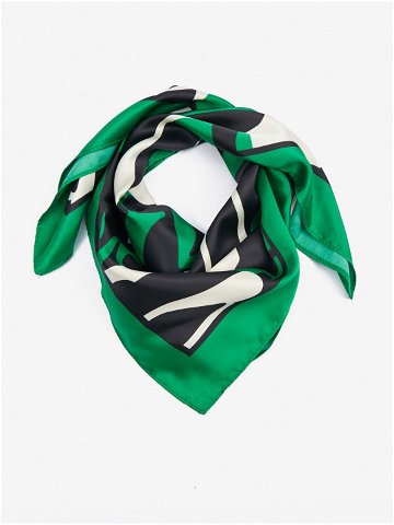 Zelený dámský vzorovaný šátek ORSAY