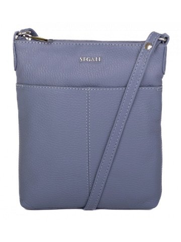 Dámská kožená taška přes rameno SG-27001 lavender