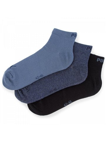 Sada 3 párů dámských nízkých ponožek Puma