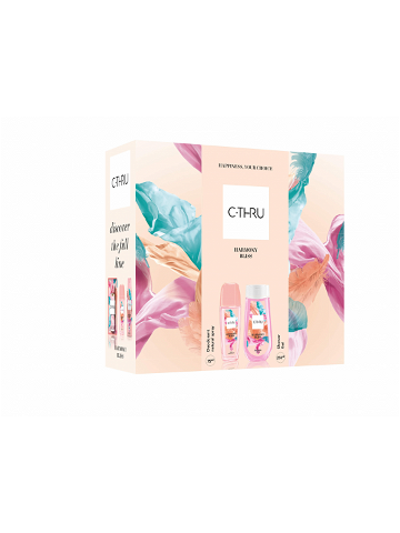 C-THRU Harmony Bliss – deodorant s rozprašovačem 75 ml sprchový gel 250 ml