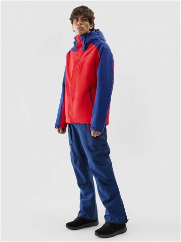 Pánská lyžařská bunda membrána 8000 – červená