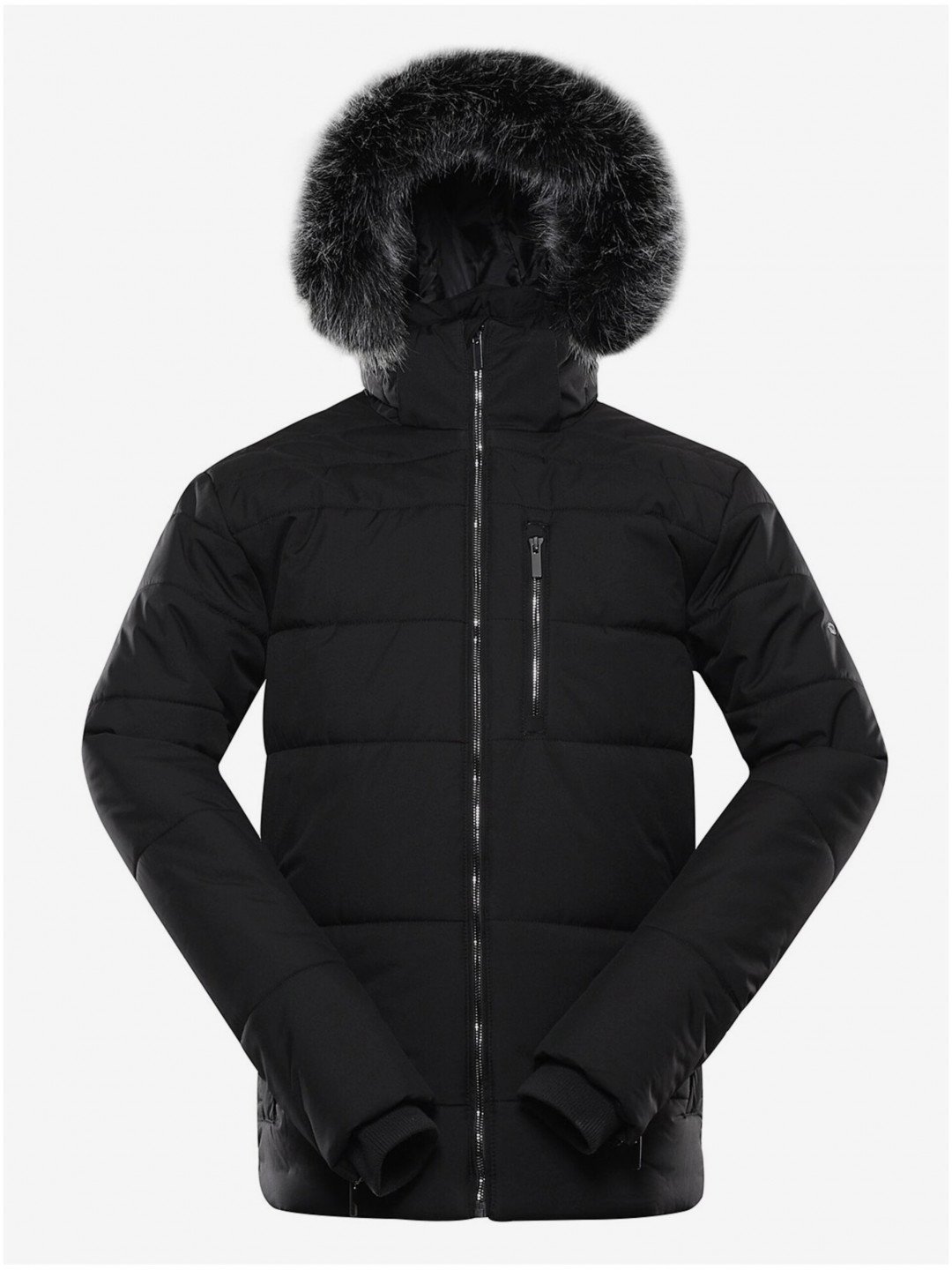 Černá pánská zimní bunda ALPINE PRO LODER