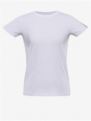 Bílé dámské basic tričko NAX DELENA