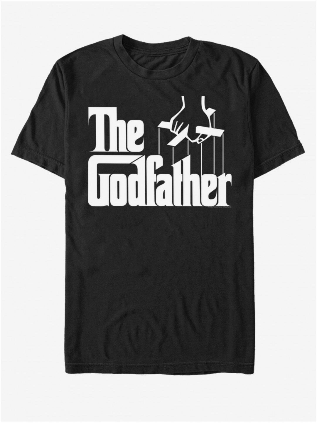 Černé unisex tričko ZOOT Fan Paramount Godfather Logo