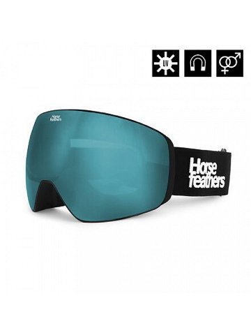 HORSEFEATHERS Snowboardové brýle Scout – black mirror blue BLACK