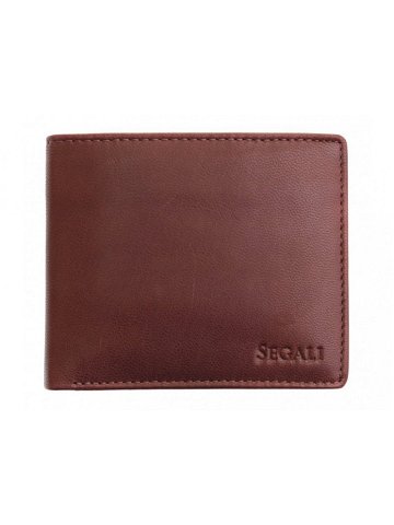 Pánská kožená peněženka SG-27479 hnědá