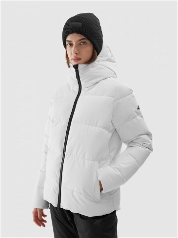 Dámská lyžařská péřová bunda membrána 5000 – bílá