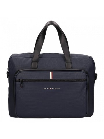 Pánská taška na notebook Tommy Hilfiger Delino – tmavě modrá