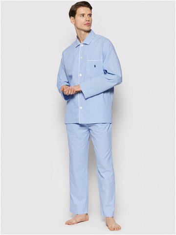 Polo Ralph Lauren Pyžamo 714514095001 Světle modrá Regular Fit