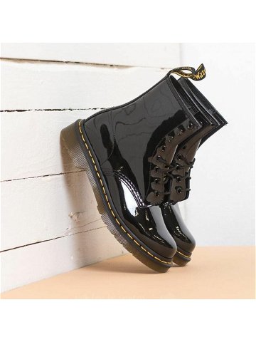 Dr Martens 1460 Patent Leather Lace Up Boots Black