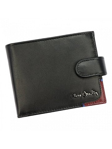 Pánská kožená peněženka Pierre Cardin Karlito – černo-červená