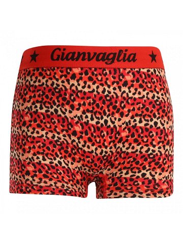 Dívčí kalhotky s nohavičkou boxerky Gianvaglia červené 813 92