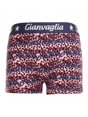 Dívčí kalhotky s nohavičkou boxerky Gianvaglia fialové 813 92