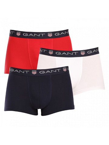 3PACK pánské boxerky Gant vícebarevné 902333083-618 XL