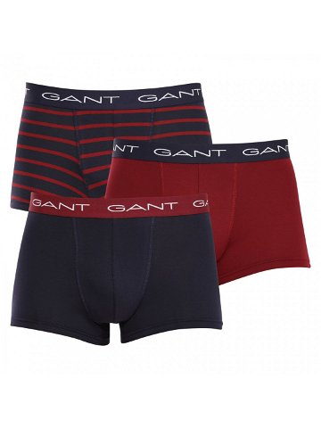 3PACK pánské boxerky Gant vícebarevné 902333023-433 M