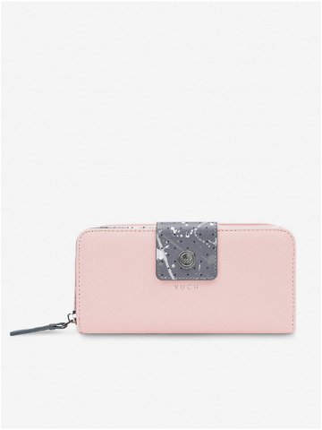 Růžová dámská peněženka Vuch Fili Design Grey