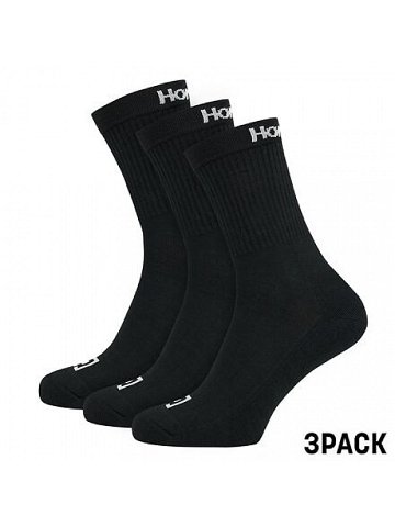 HORSEFEATHERS Ponožky Delete 3Pack – black white BLACK velikost 11 – 13