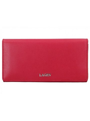 Dámská kožená peněženka 250310 červená