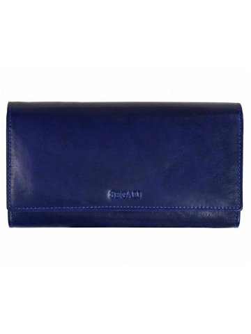 Dámská kožená peněženka SG-228 modrá 2