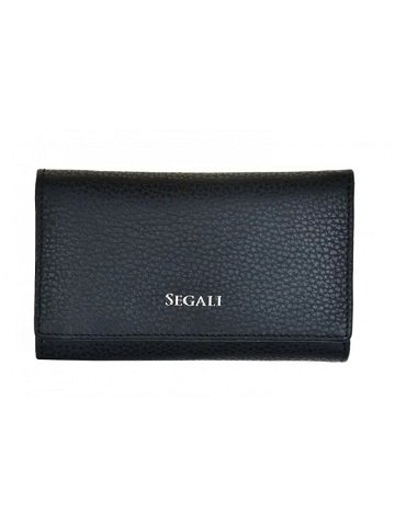 Dámská kožená peněženka SG-27074 černá