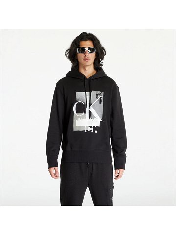 Calvin Klein Jeans Connected Layer Land Hoodie Black