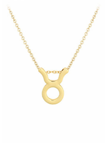 JVD Pozlacený náhrdelník s přívěskem Býk SVLN0195XH2GOBY
