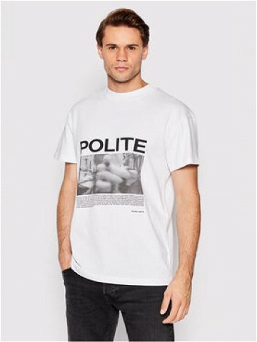Young Poets Society T-Shirt Polite Daylen 107078 Bílá Regular Fit