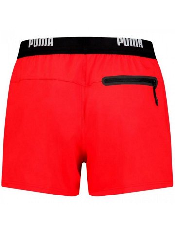 Pánské Short Lenght M 907659 02 plavecké šortky – Puma S červená