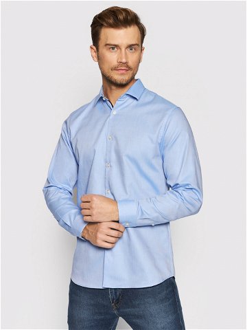 Selected Homme Košile New Mark 16058640 Světle modrá Slim Fit